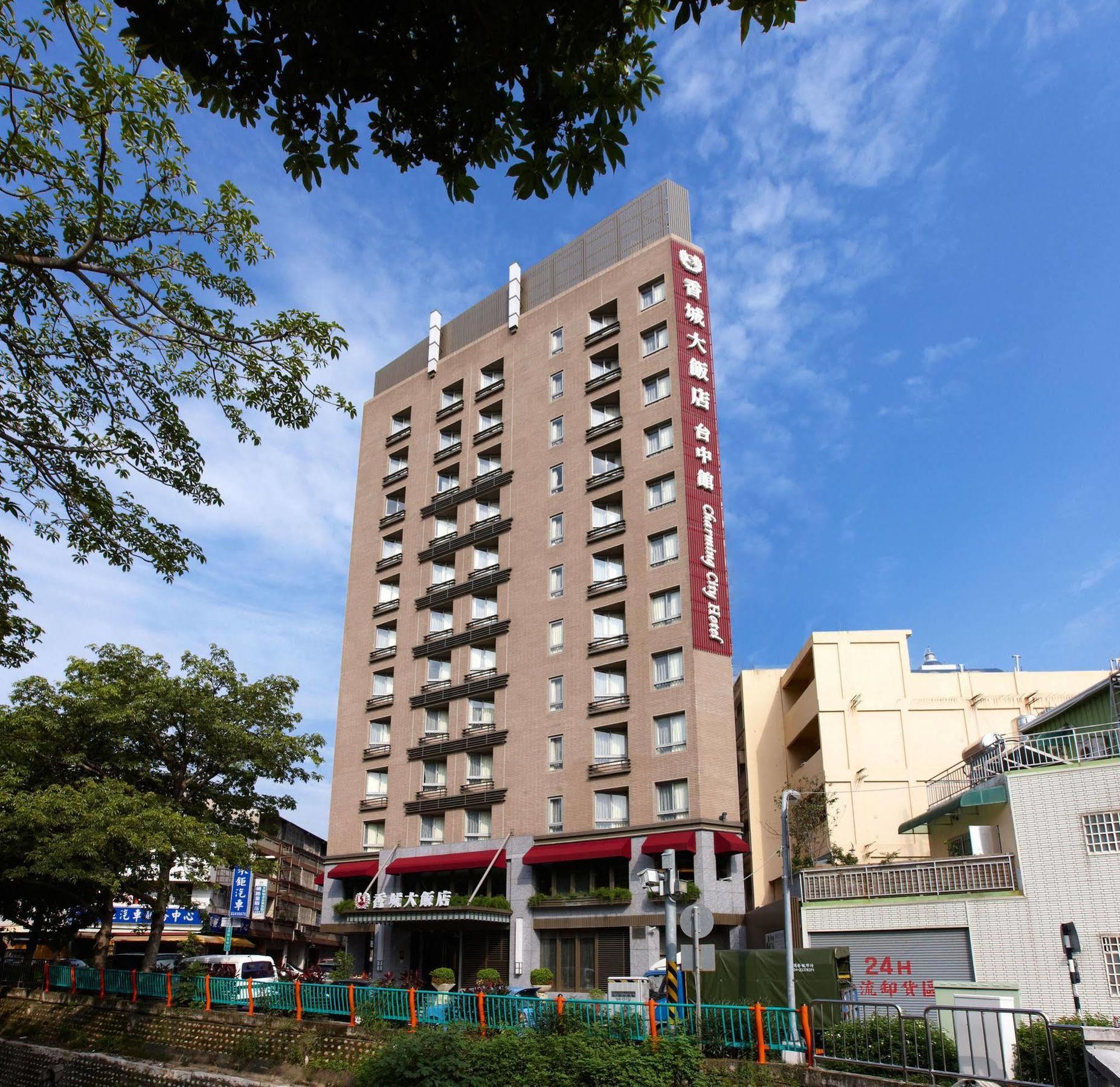 Taichung Charming City Hotel Exteriör bild